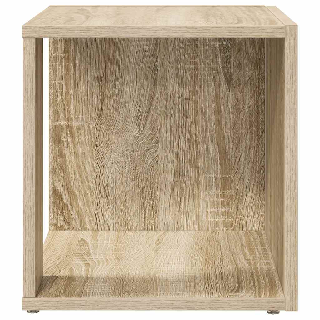 Beistelltisch Weiß 33x33x34,5 cm Holzwerkstoff
