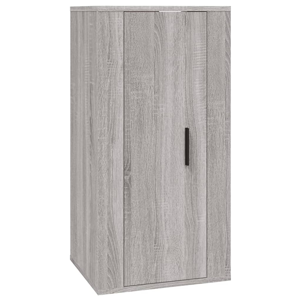 2-tlg. TV-Schrank-Set Weiß Holzwerkstoff