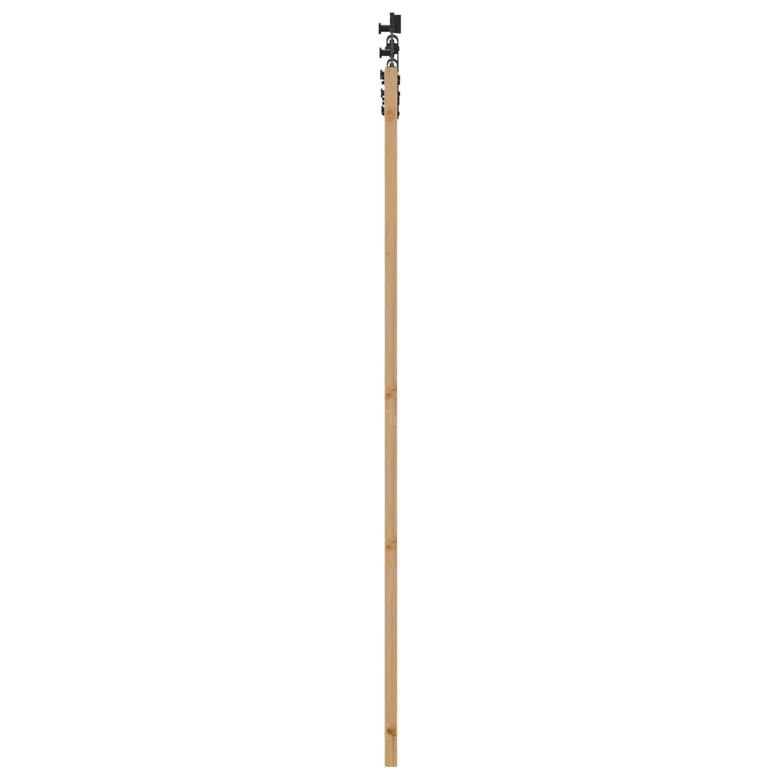 Schiebetür ORKDAL Natur 61 x 198,5 cm Massives Kiefernholz