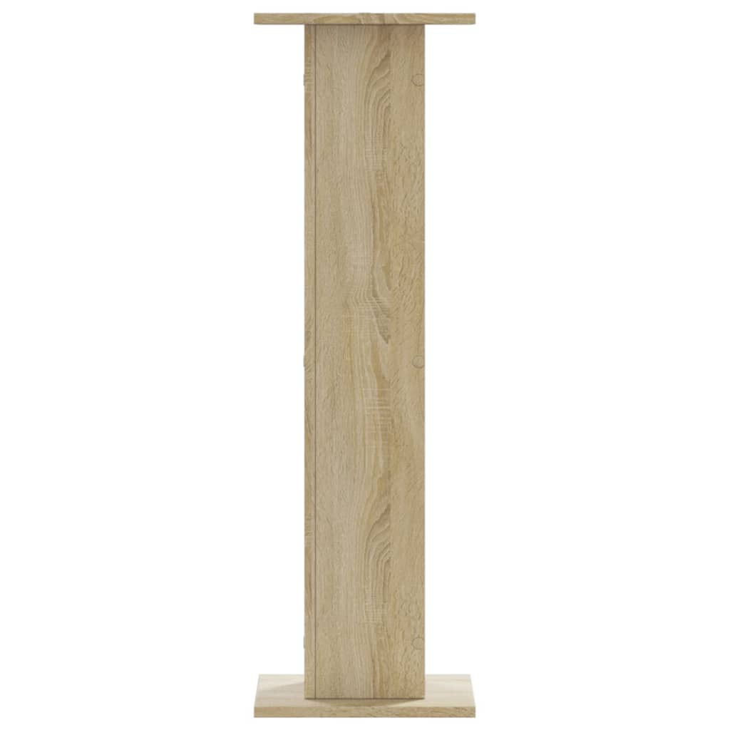 Pflanzenständer 2 Stk. Weiß 30x30x40 cm Holzwerkstoff
