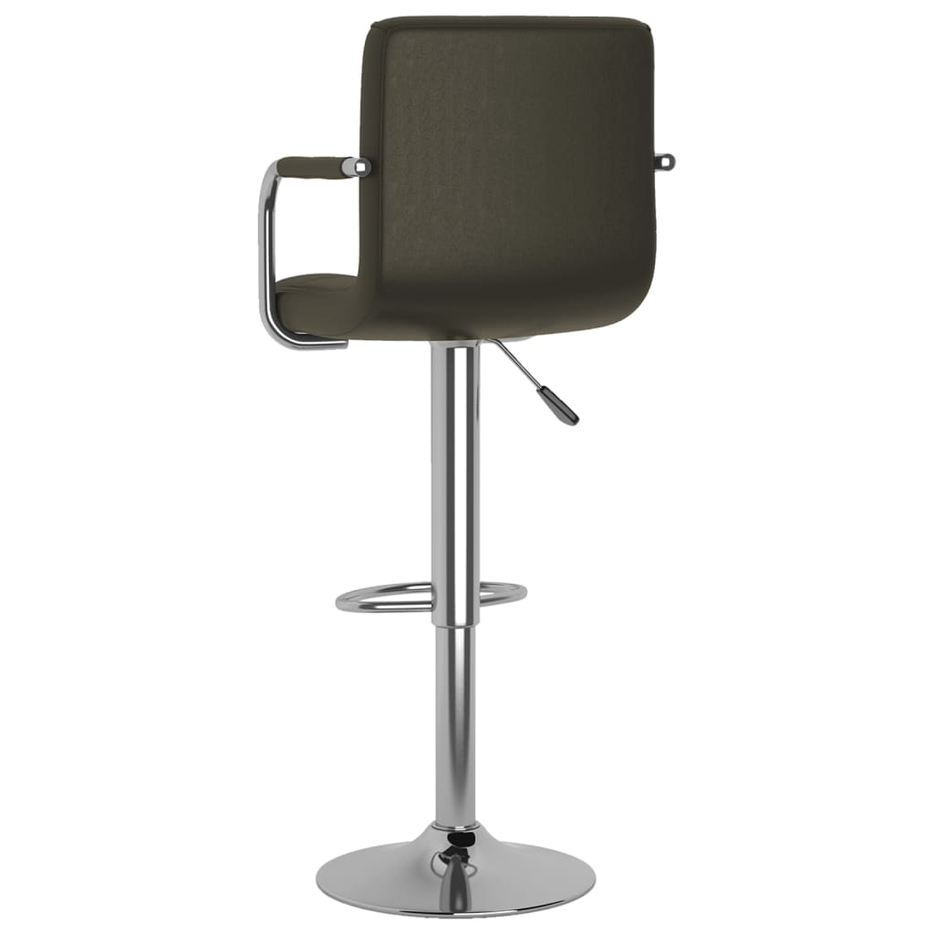 Barhocker 2 Stk. Rot Kunstleder