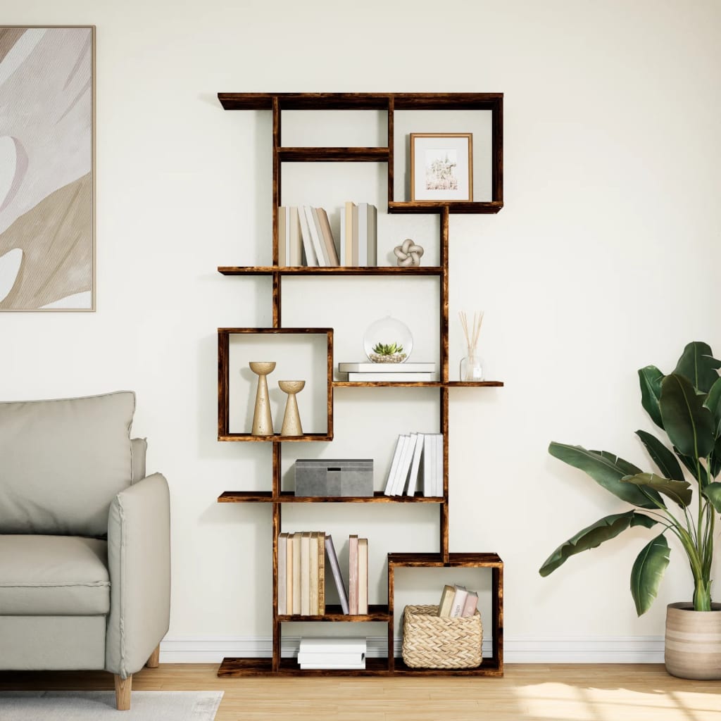 Bücherregal Weiß 92x29x188 cm Holzwerkstoff