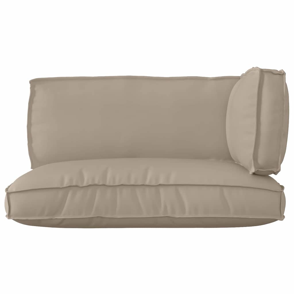 Palettenkissenset 3 pcs Anthrazit Oxford-Stoff