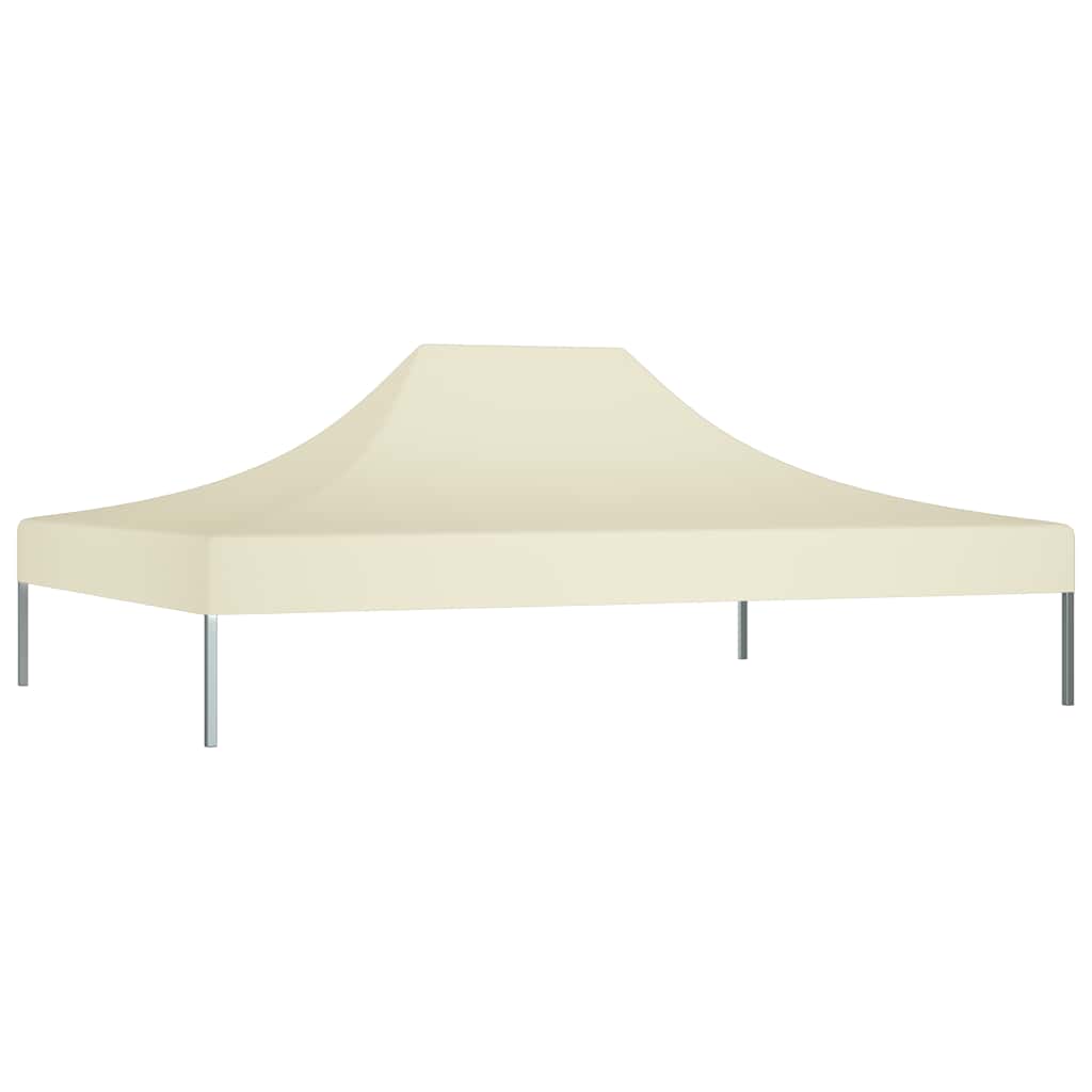 Partyzelt-Dach 3x3 m Beige 270 g/m²