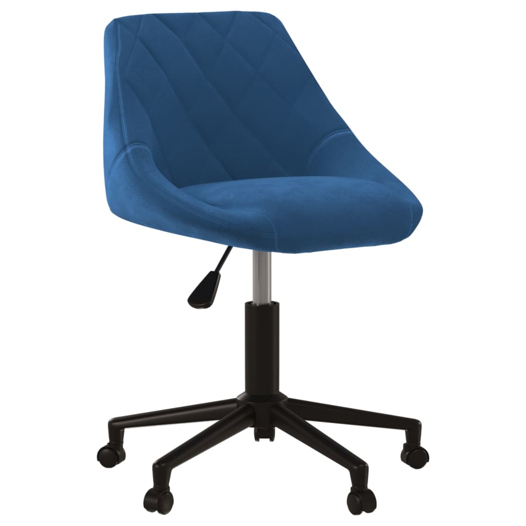 Bürostuhl Drehbar Creme Samt