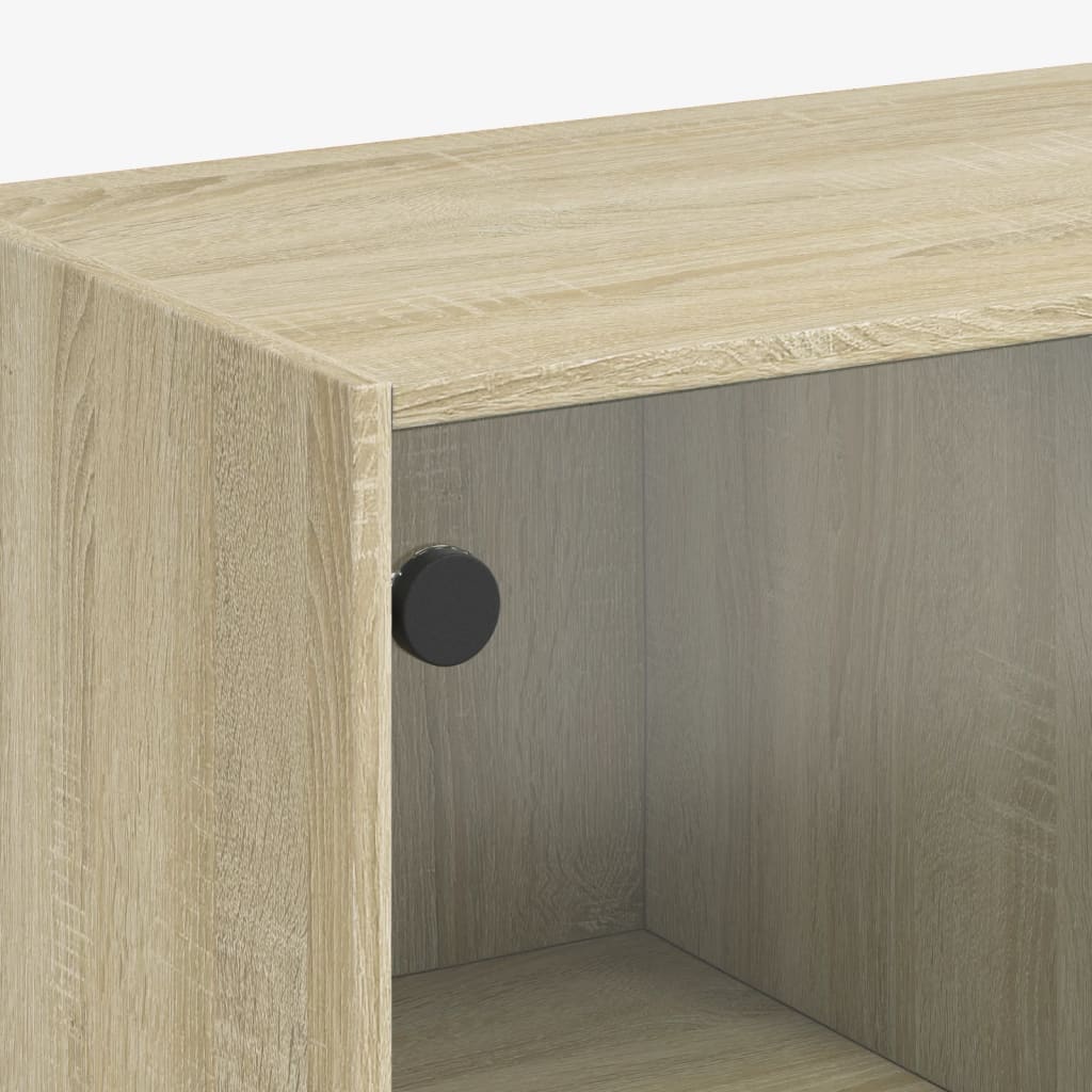 Bücherschrank mit Türen Weiß 136x37x142 cm Holzwerkstoff