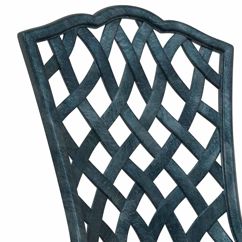 Gartenstuhl 2 pcs Bronze 39 x 40 x 87cm Aluminium