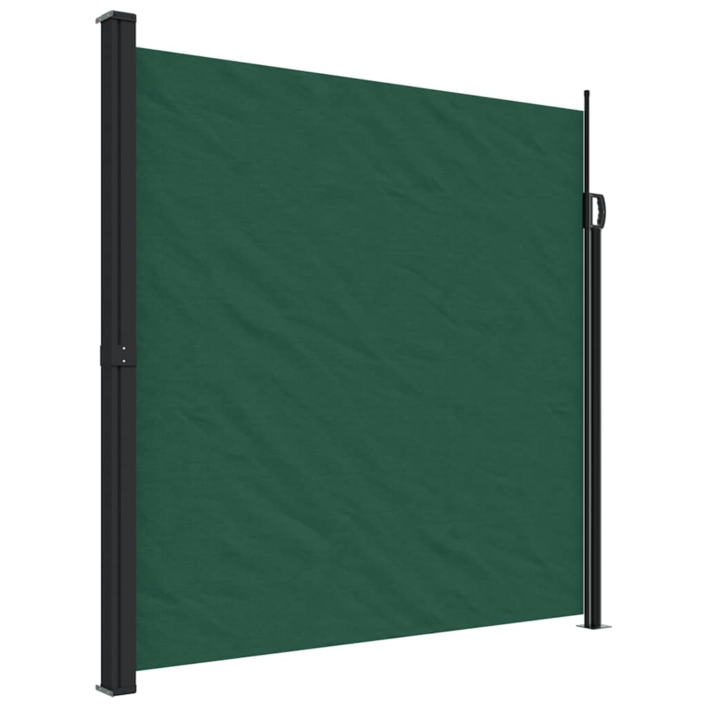 Seitenmarkise Ausziehbar Schwarz 100x300 cm