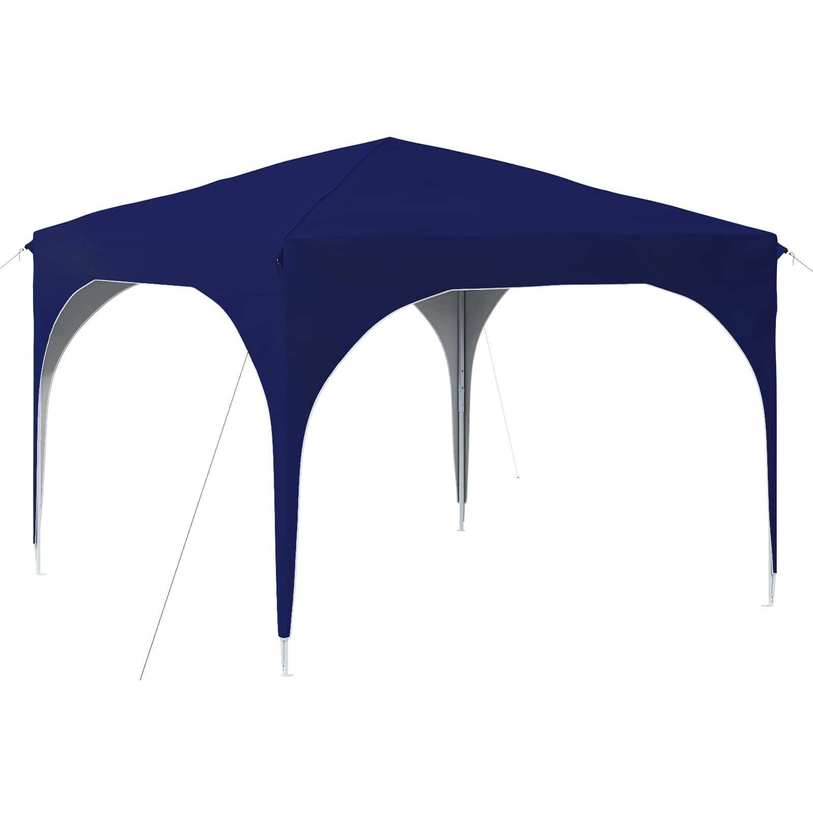 Pop-up Partyzelt 290 x 290 x 245 cm Creme