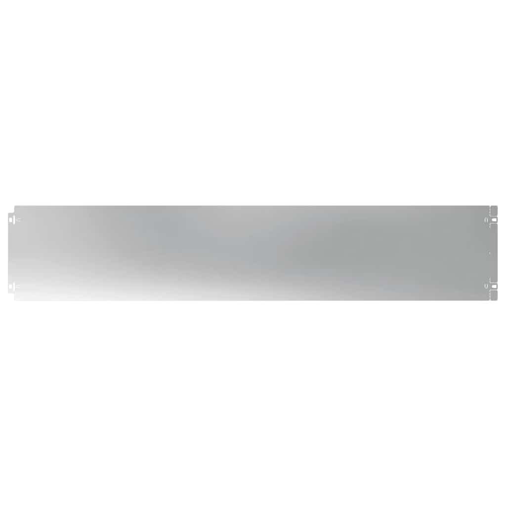 Raseneinfassung 10 pcs 10 x 103 cm Wetterfeststahl Rostig
