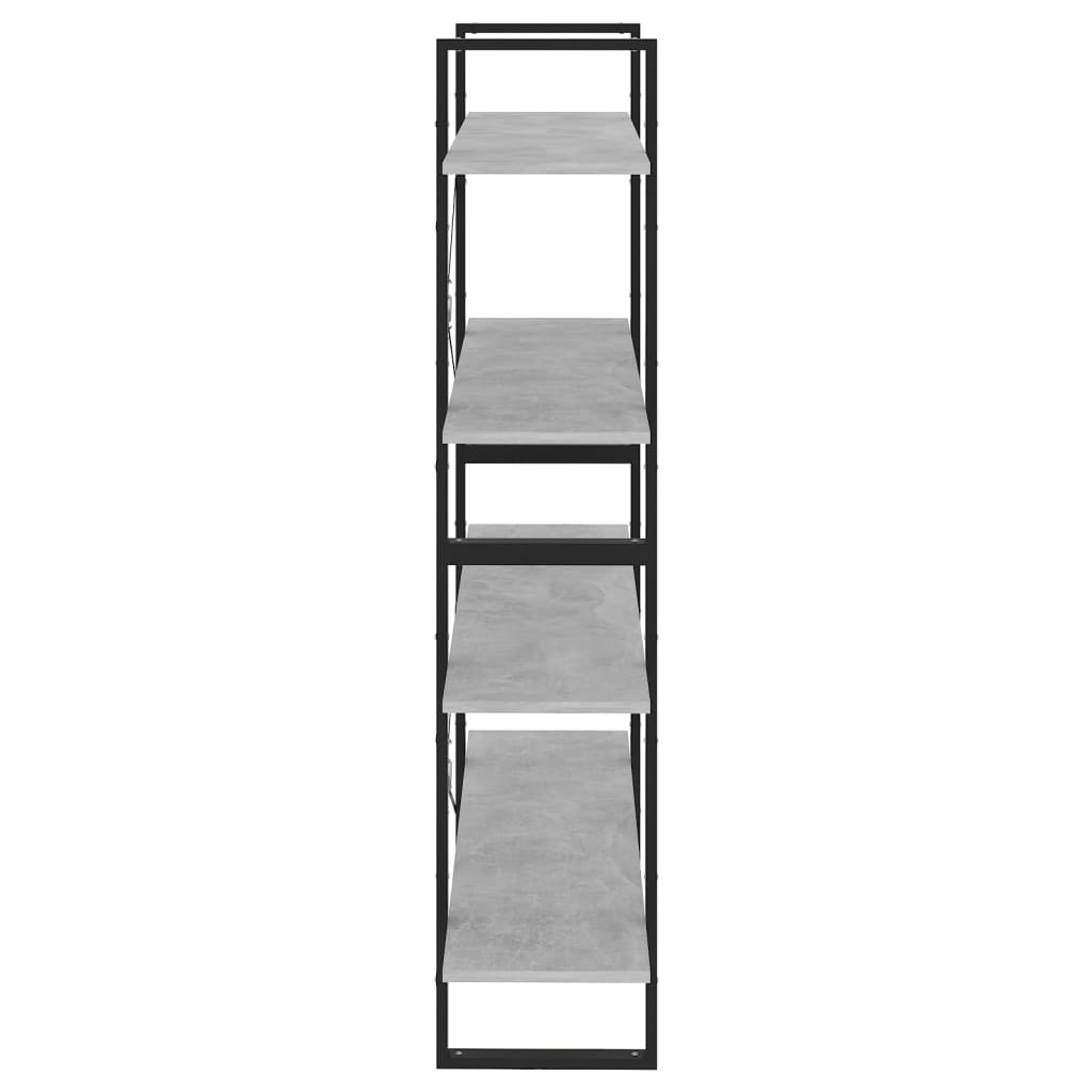 Bücherregal 2 Fächer Weiß 100x30x70 cm Holzwerkstoff