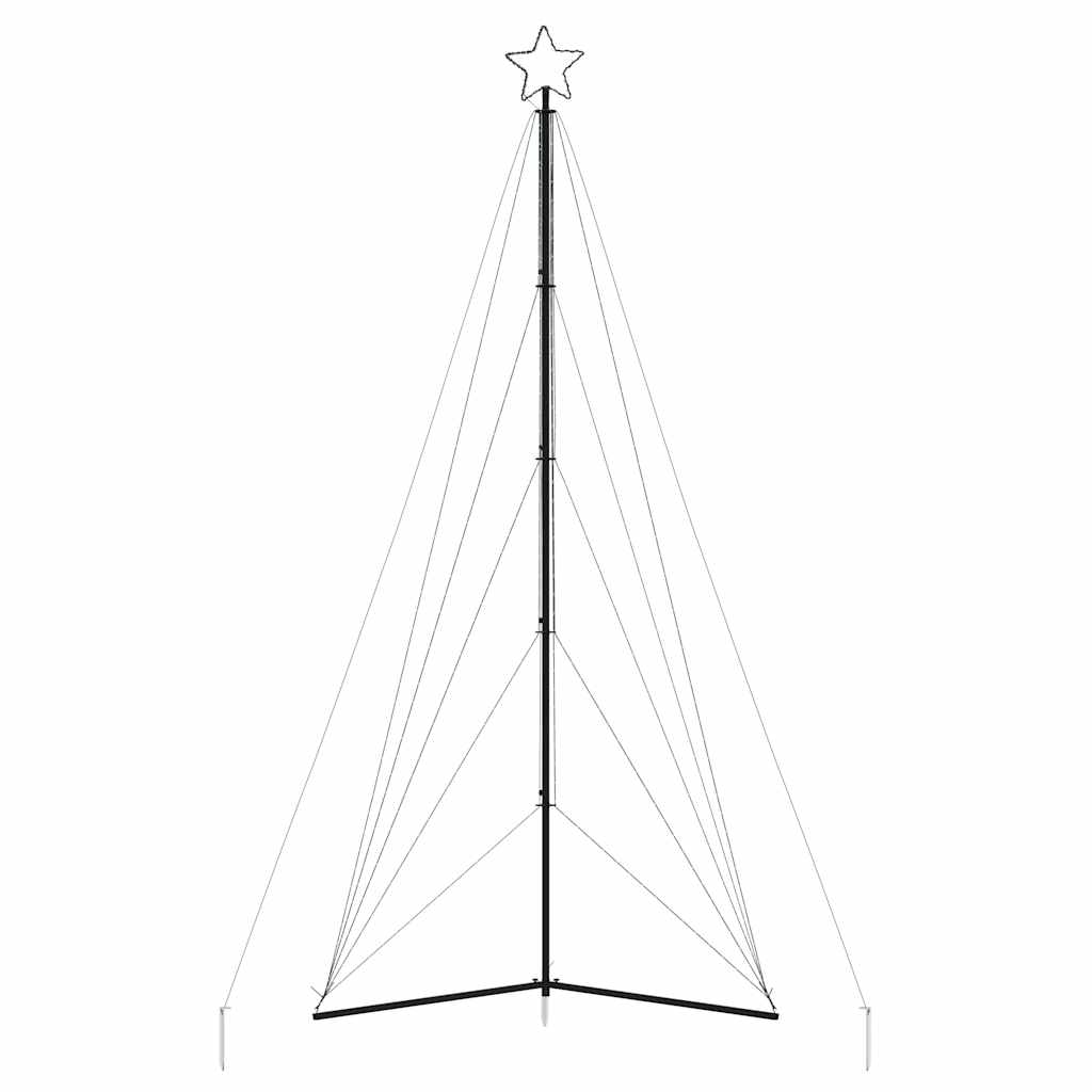 LED Weihnachtsbaum 363 LEDs Warmweiß 182 cm