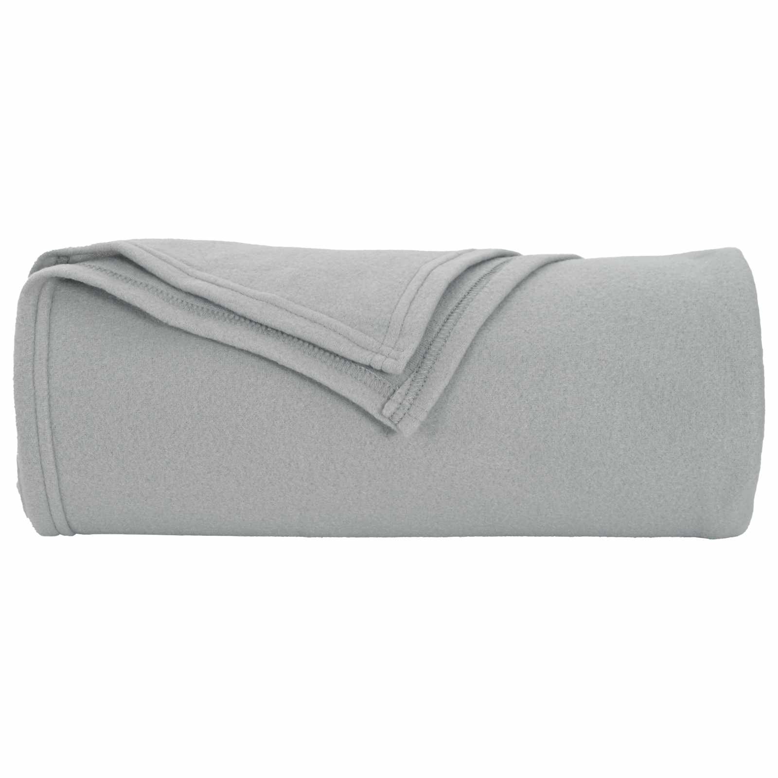 Überwurfdecke Beige 170 x 130 cm Fleece
