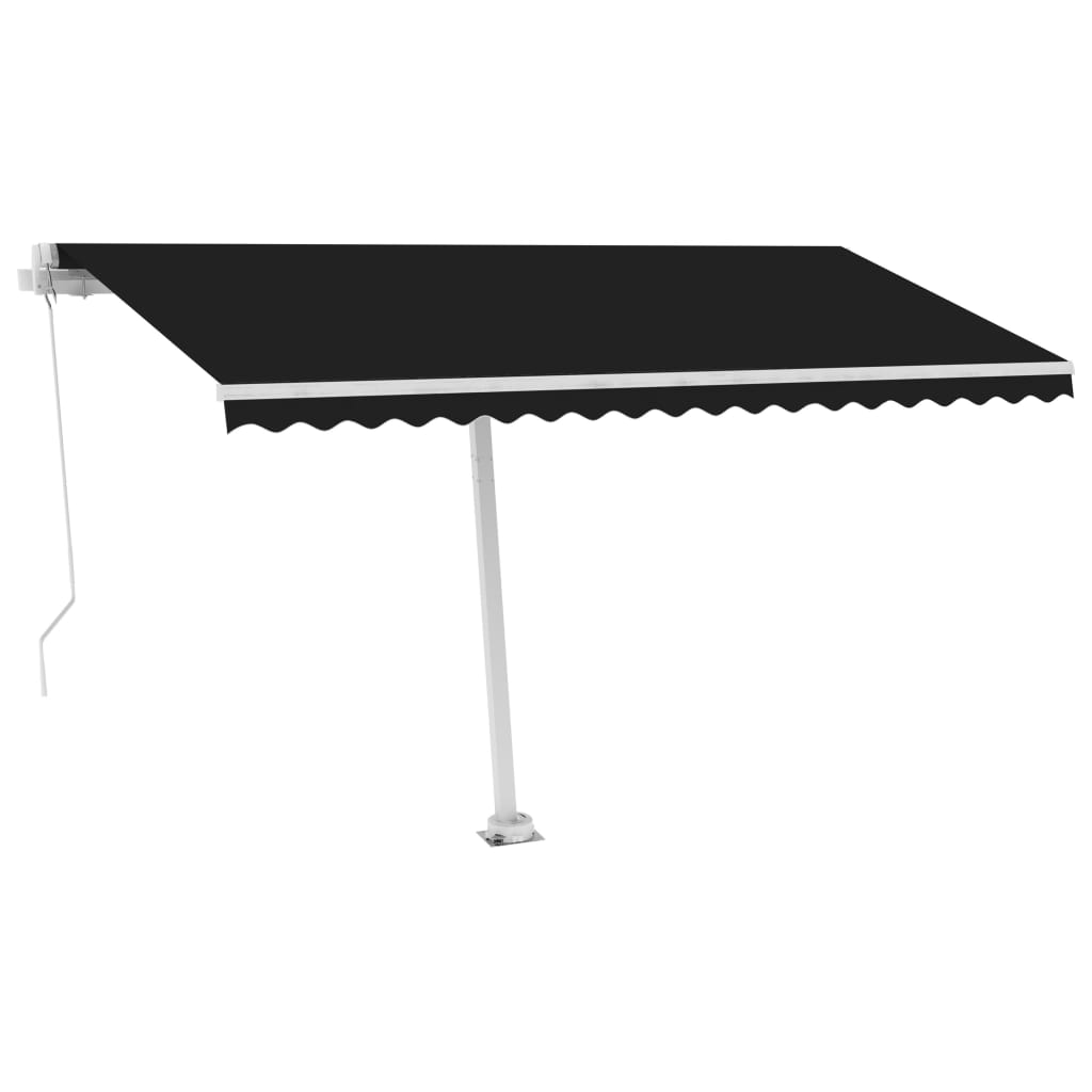 Standmarkise Manuell Einziehbar 300x250 cm Creme