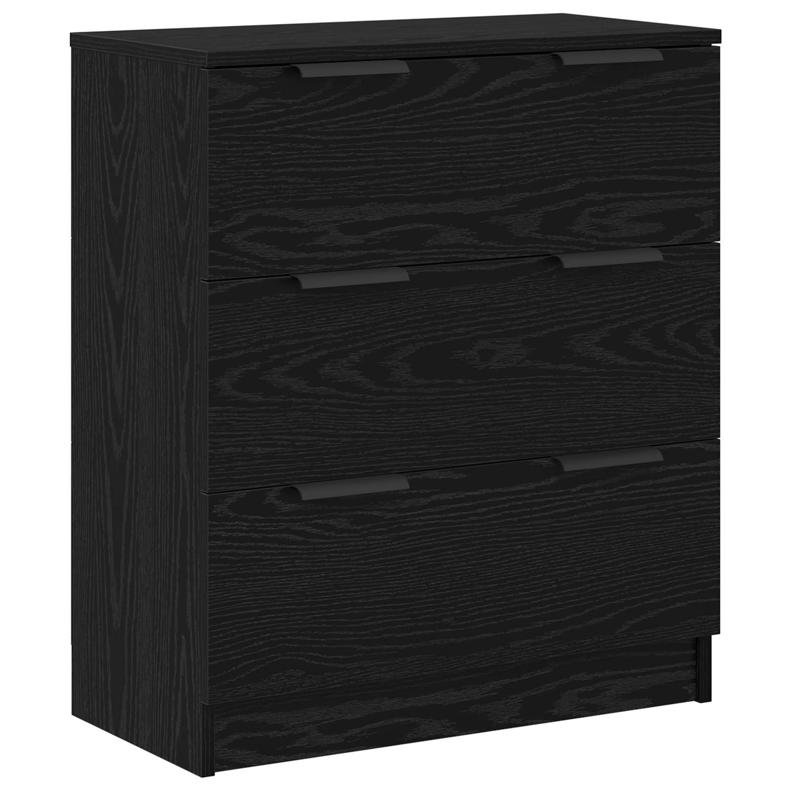 3-tlg. Sideboards Weiß Holzwerkstoff