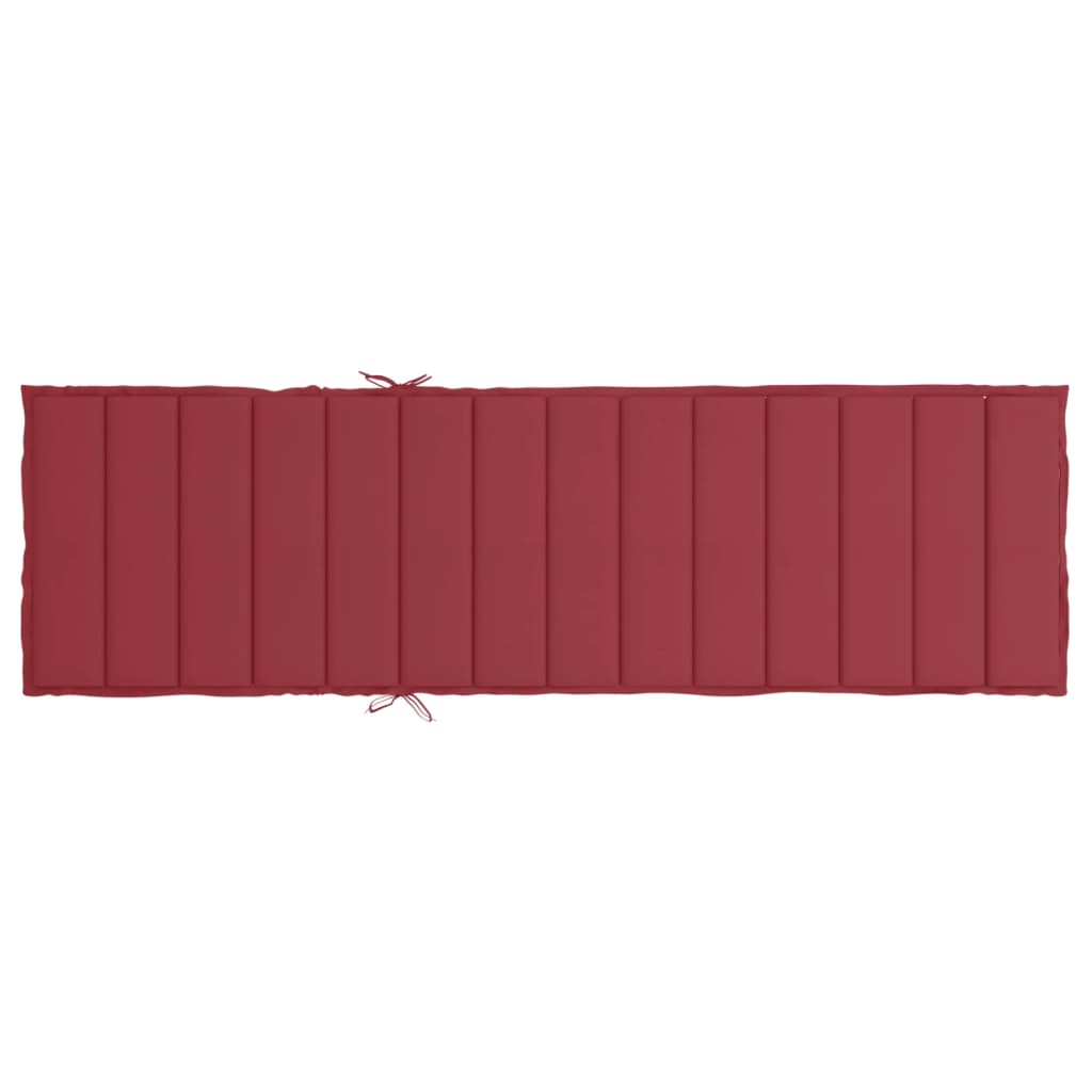 Liege-Kissen Blatt Blattmuster 200 x 70 x 3 cm Oxford-Stoff