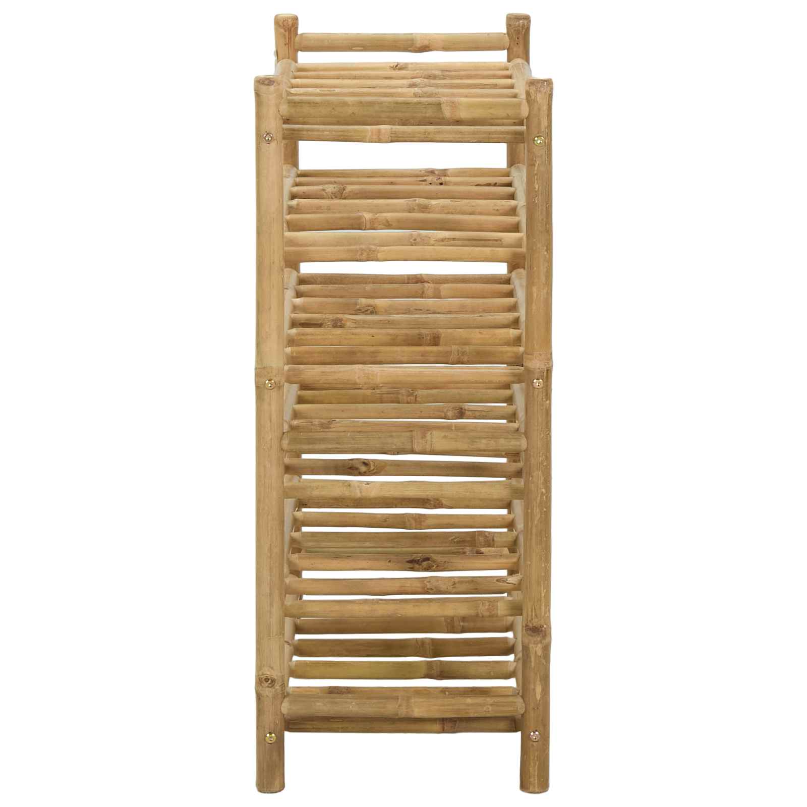 Weinregal Natur 32,5 x 29,5 x 36 cm Bambus