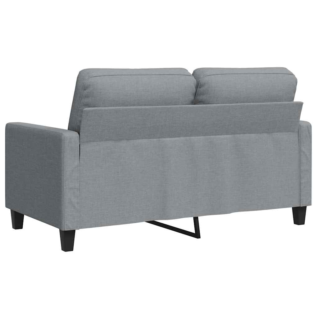 3-Sitzer-Sofa Hellgrau 180 cm Stoff