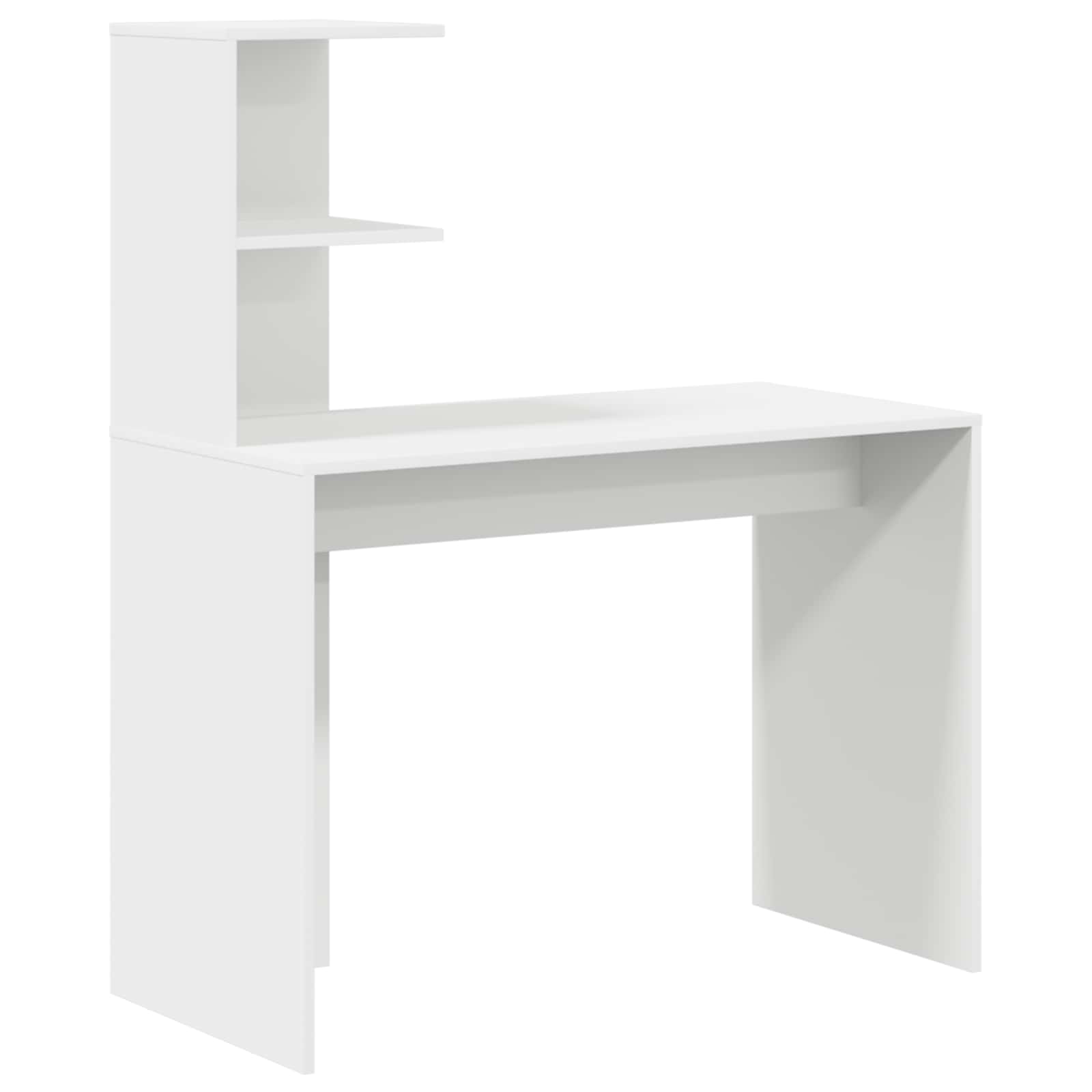 Schreibtisch 2 pcs Beton Grau