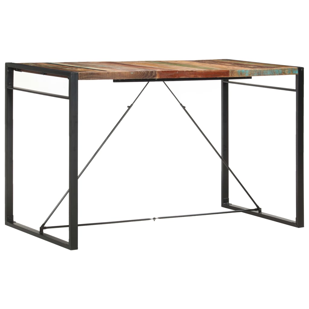 Bartisch 110 x 60 x 110 cm Massivholz Mango