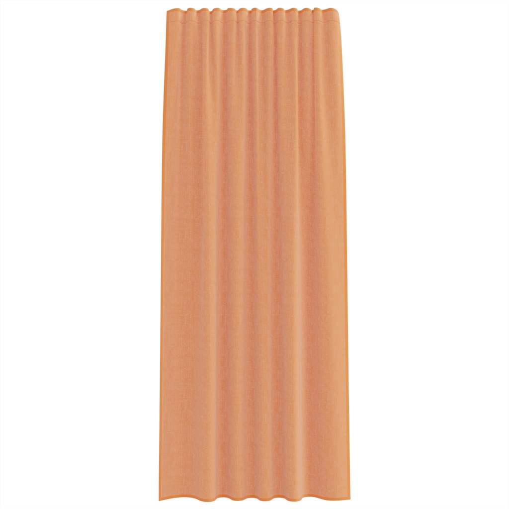Voile Vorhänge mit Ösen 2 Stk. Apfelgrün 140x140 cm