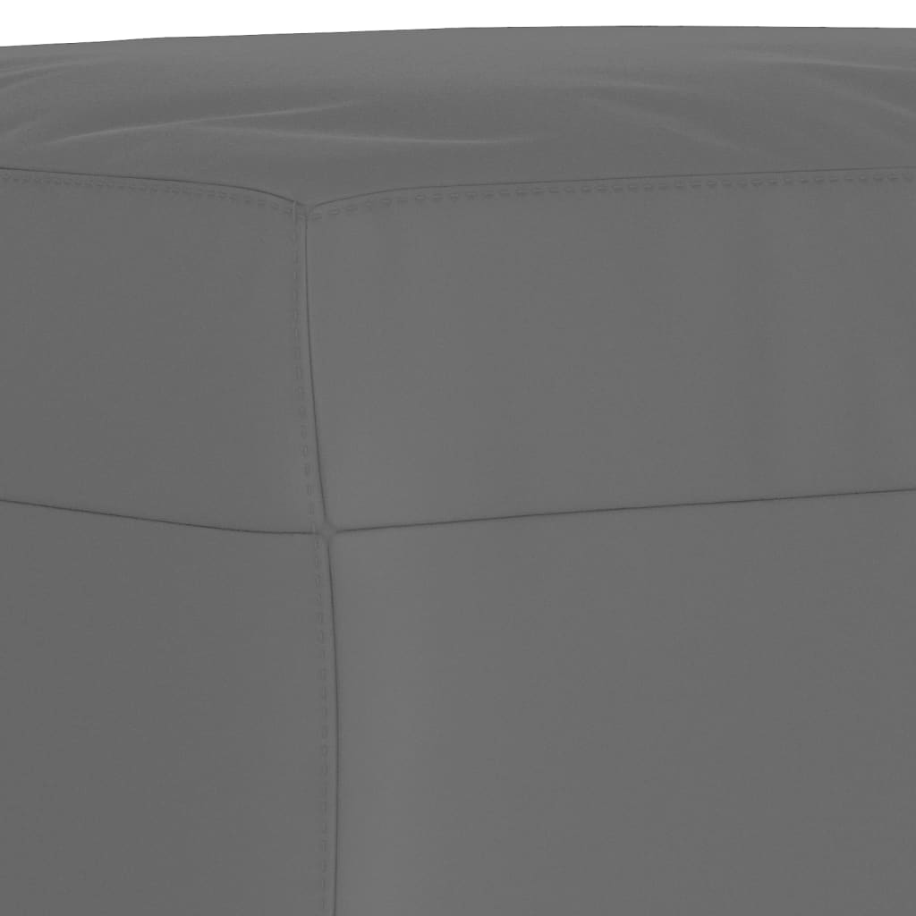 Fußhocker Taupe 60x50x41 cm Mikrofasergewebe