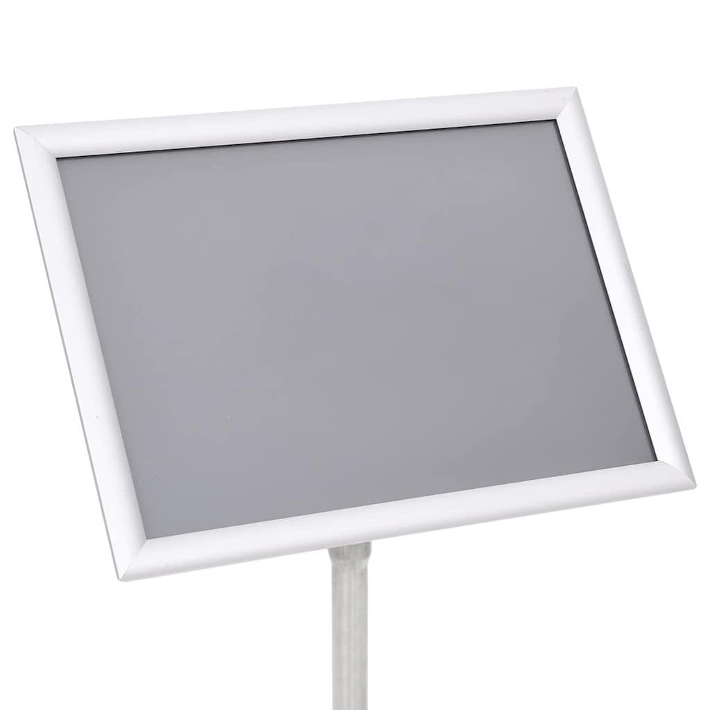 Plakatständer 2 pcs Schwarz 45 x 32,7 x 108 cm Aluminium