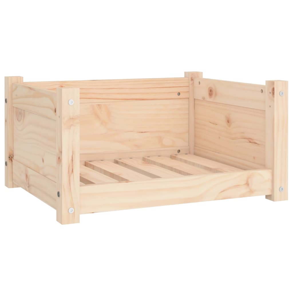 Hundebett 55,5 x 45,5 x 28 cm Massivholz Kiefer