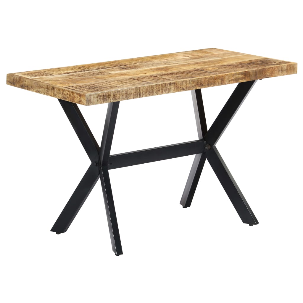 Esstisch Massivholz Mango und Stahlgestell 180 cm