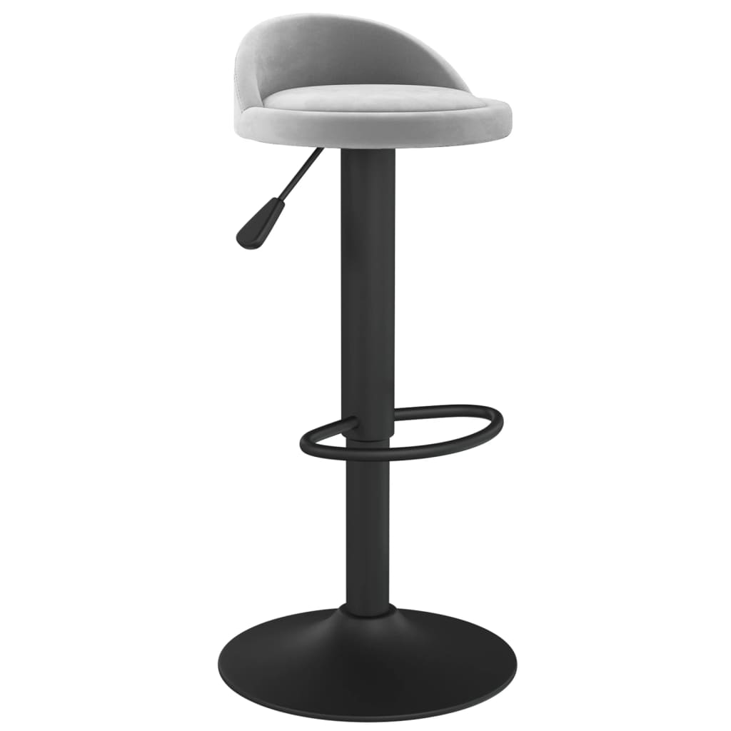 Barhocker Dunkelgrün Samt