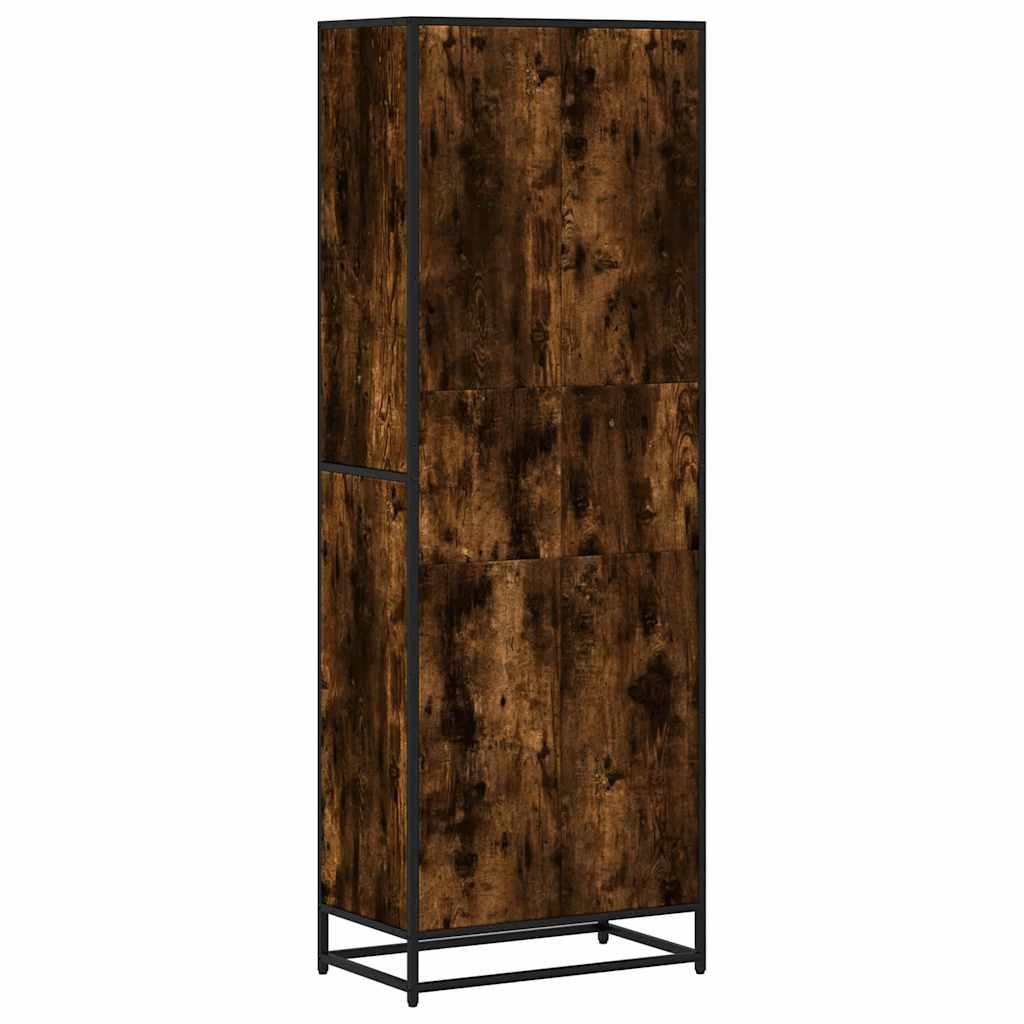 Bücherregal Schwarz 60x35x139 cm Holzwerkstoff