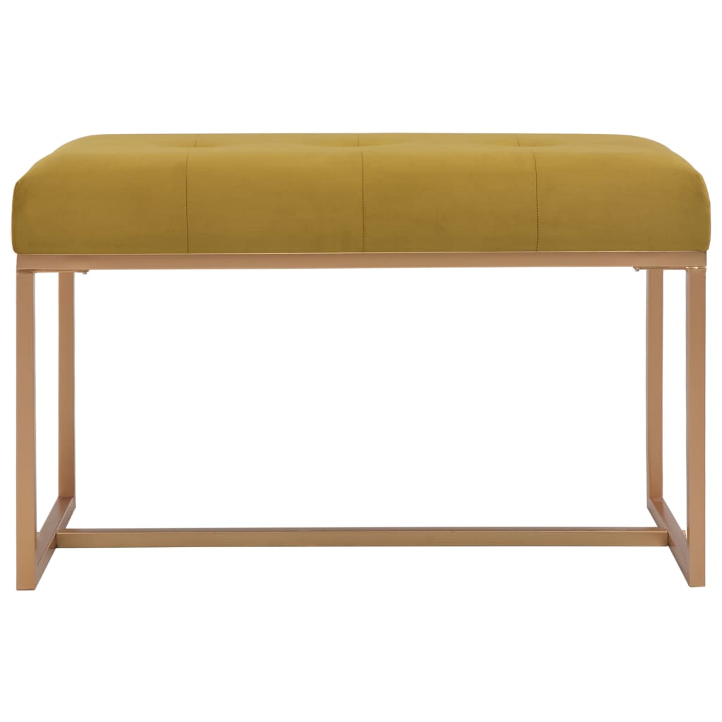 Bank 80 cm Grün Samt