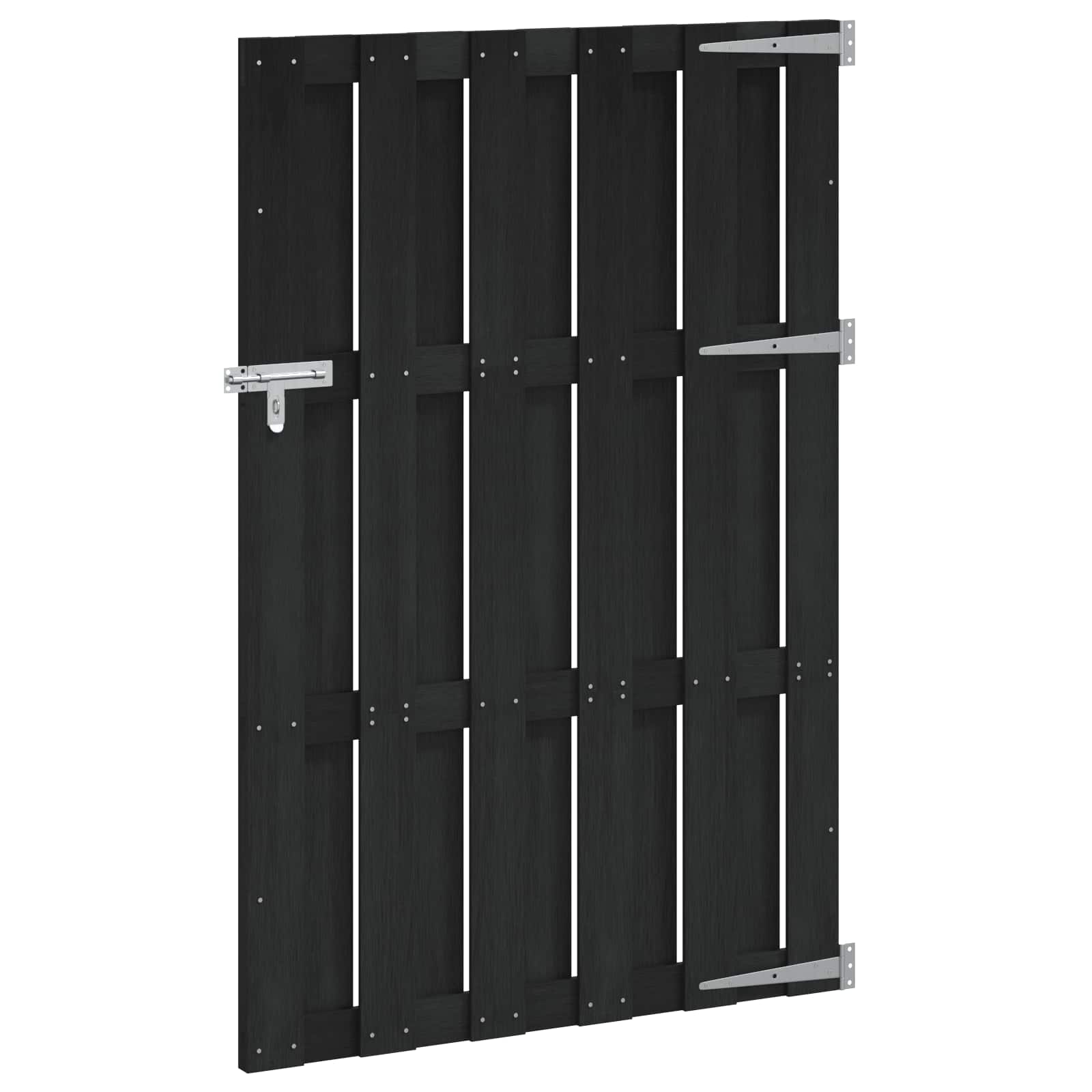 Gartentor WPC 100x112 cm Grau