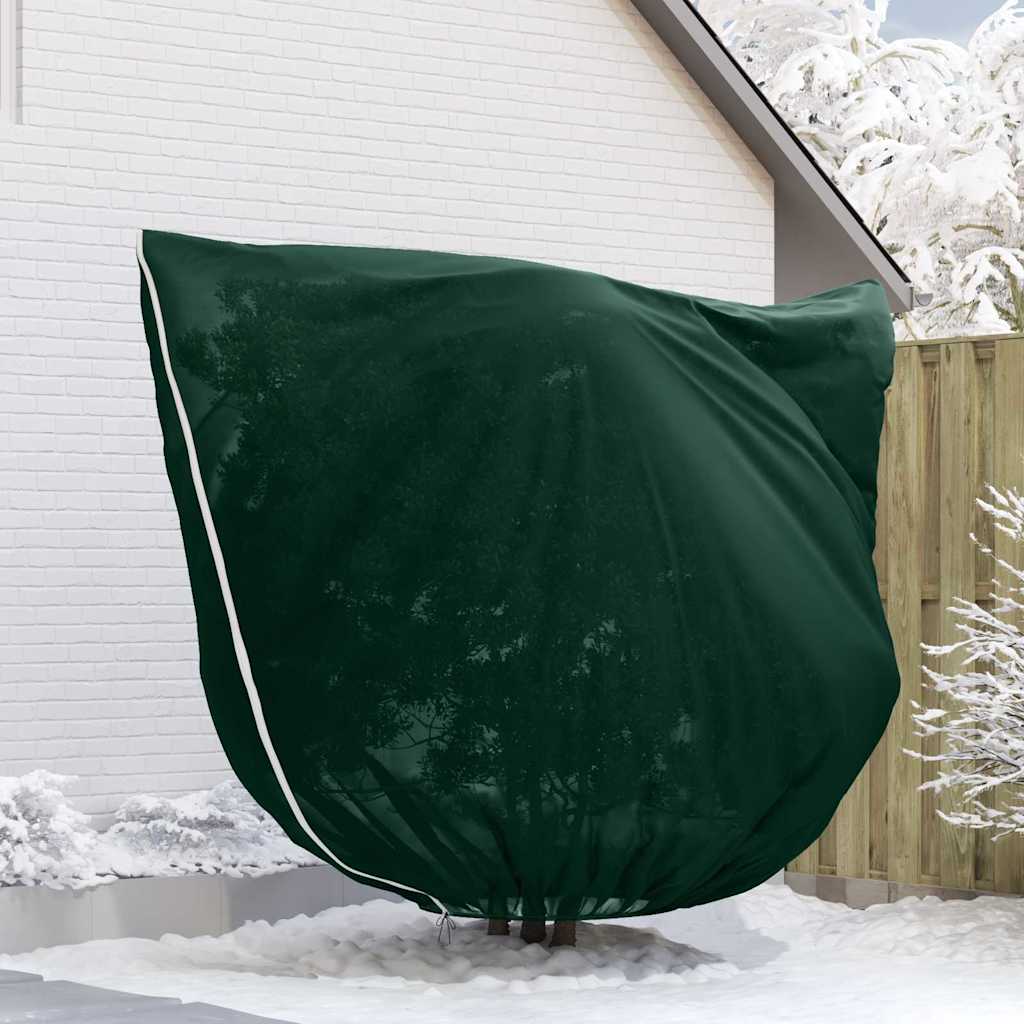 Wintervlies mit Reißverschluss 4 Stk. 70 g/m² 1x1,55 m