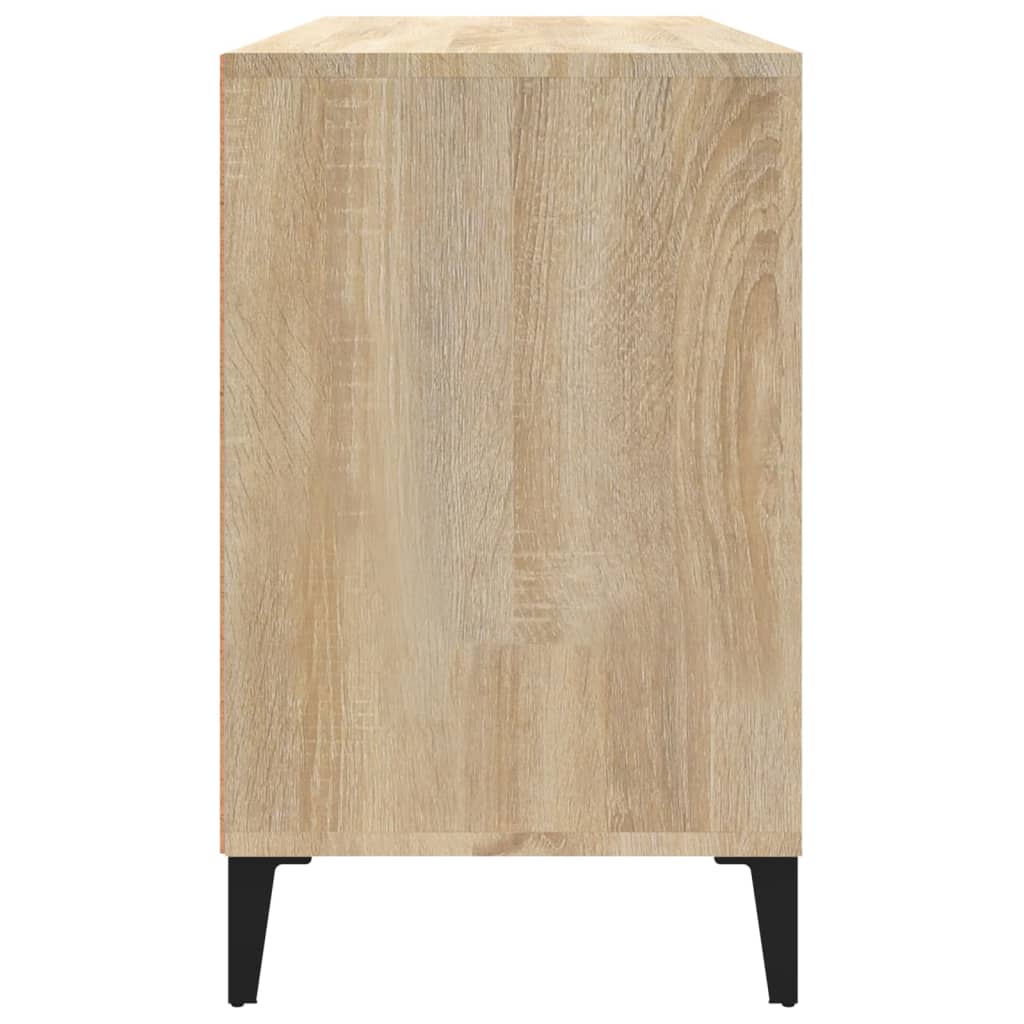 Schuhregal Weiß 102x36x60 cm Holzwerkstoff