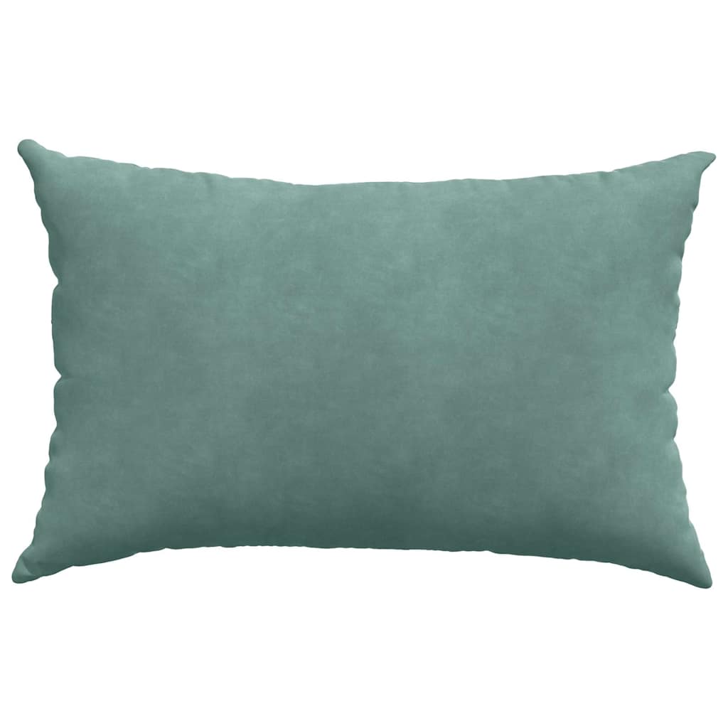 Sofakissen 2 Stück Blau 50 x 30 cm Cordstoff