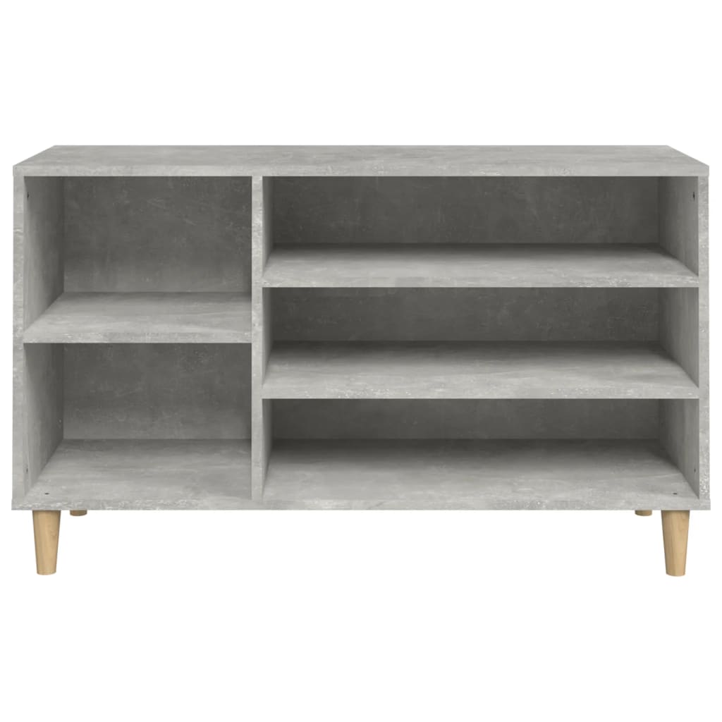 Schuhregal Weiß 102x36x60 cm Holzwerkstoff