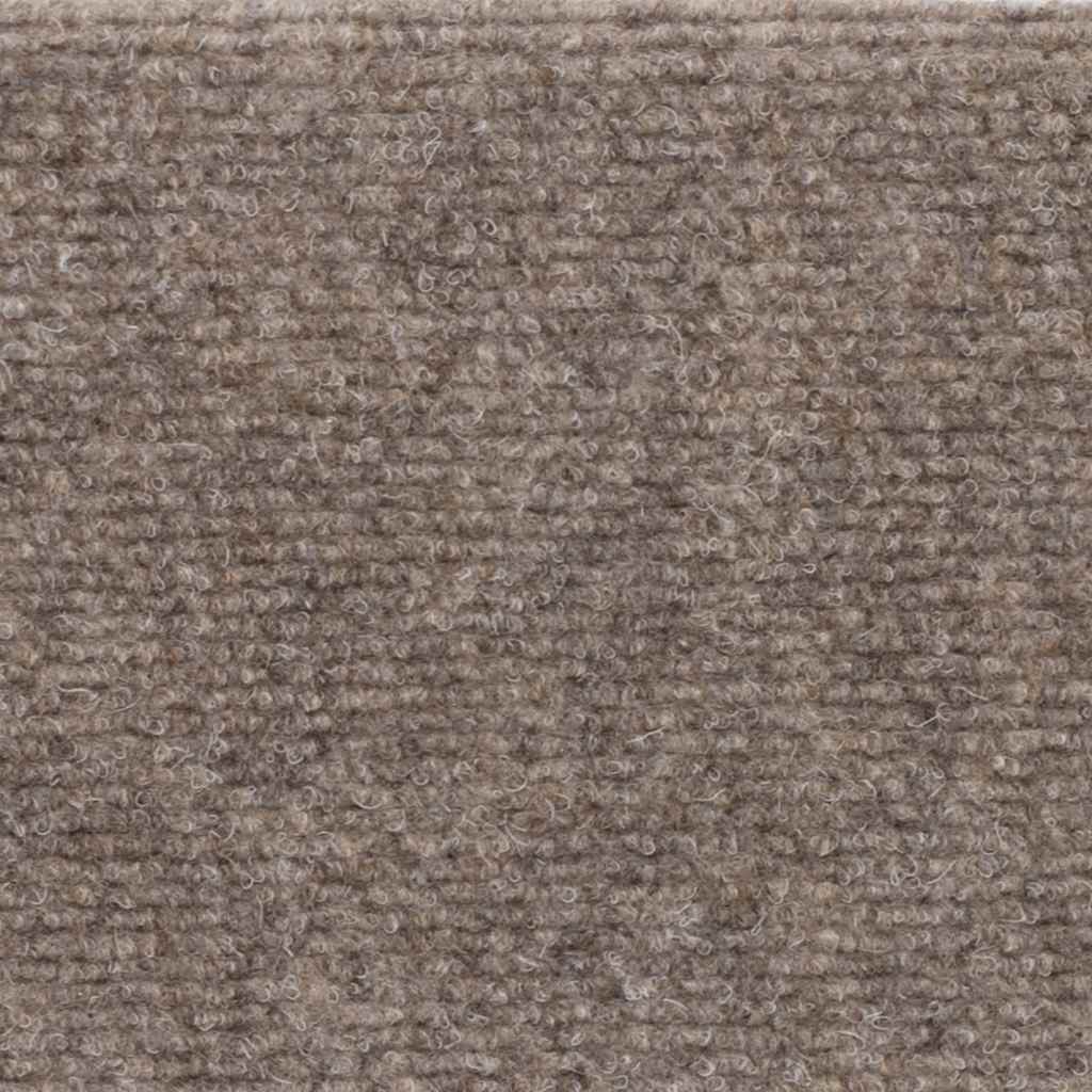 Stufenmatten Selbstklebend 15 Stk. 60x25 cm Hellbraun Rechteckig