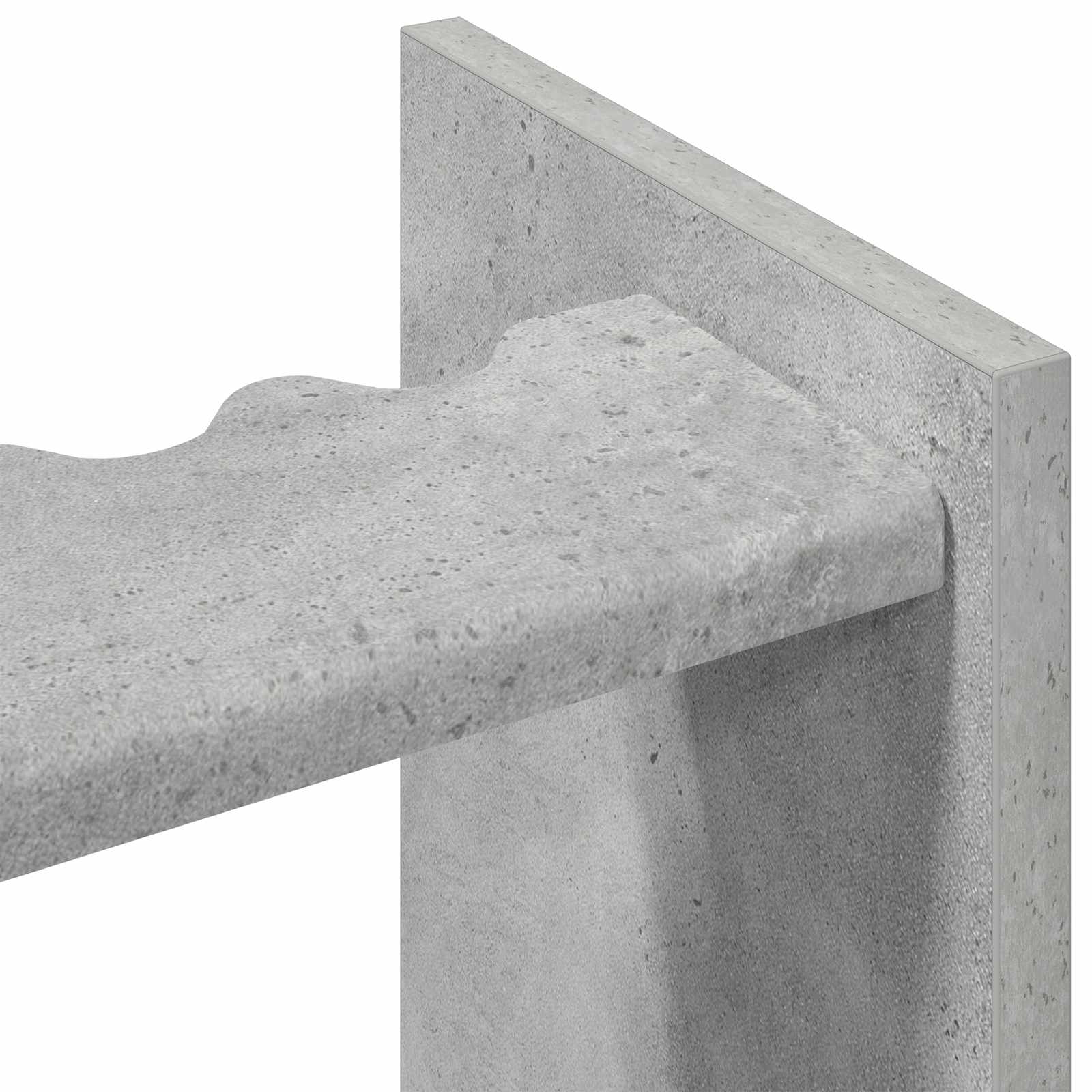 Billardqueue-Ständer Holzwerkstoff 60 x 20 x 57 cm Weiß