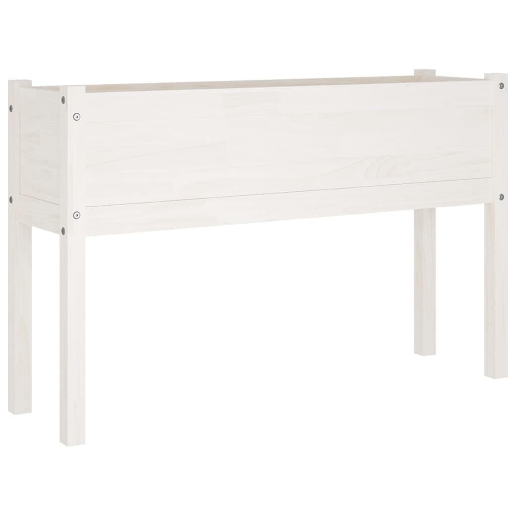 Pflanzkübel 110x31x70 cm Massivholz Kiefer