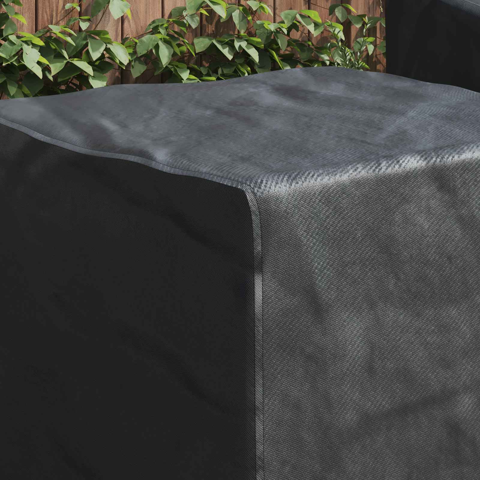 Möbelbezug Schwarz 60 x 60 x 45 cm 210D Oxford Stoff