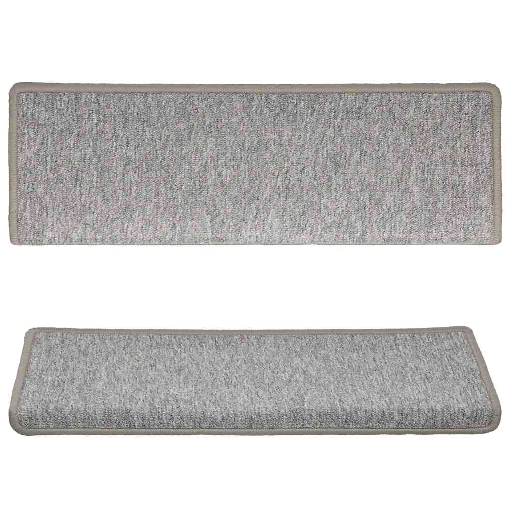 Stufenmatten 15 Stk. 65x21x4 cm Anthrazit Rechteckiger Rand