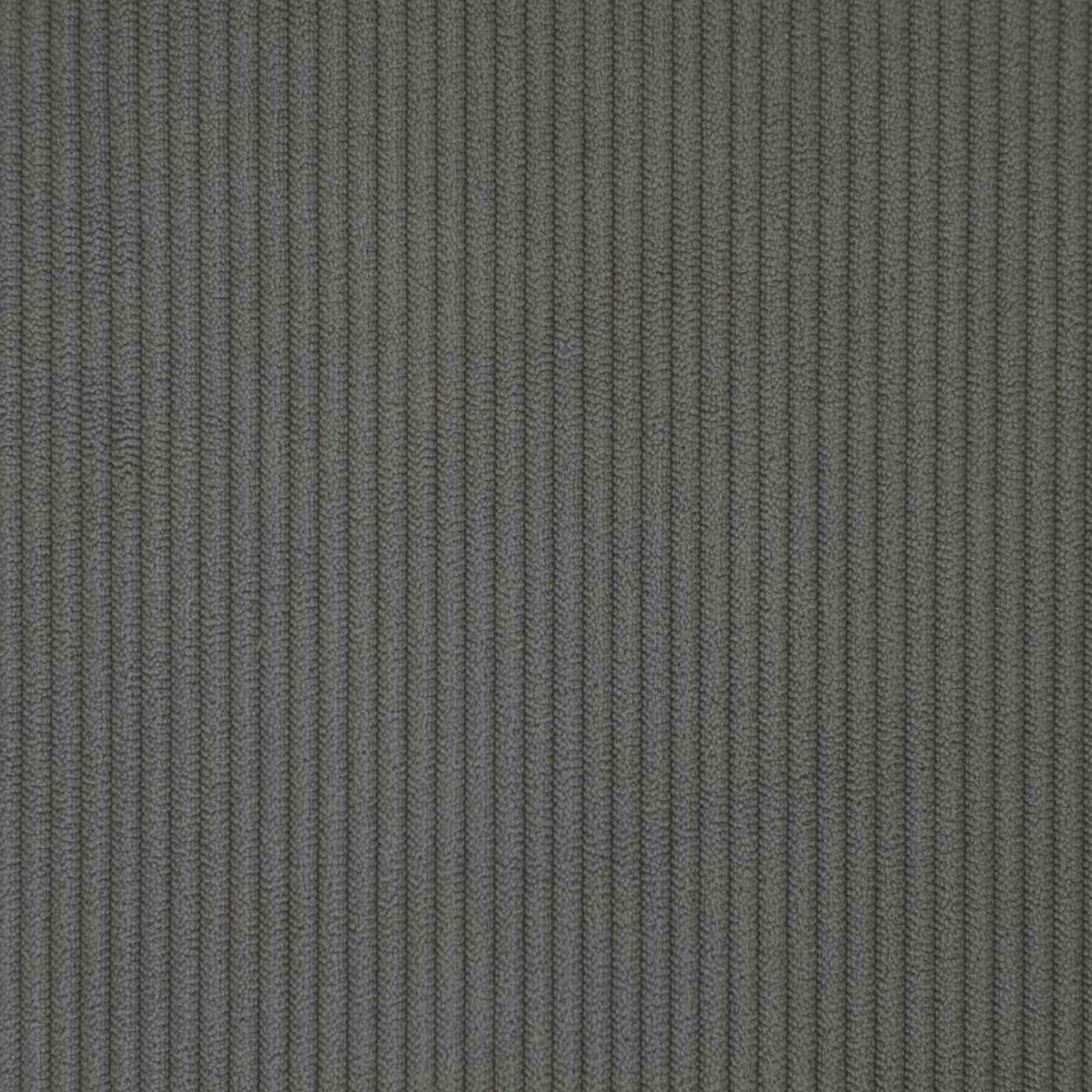 Gepolsterte Bank mit Rückenlehne Hellgrau 110 x 60 x 76 cm