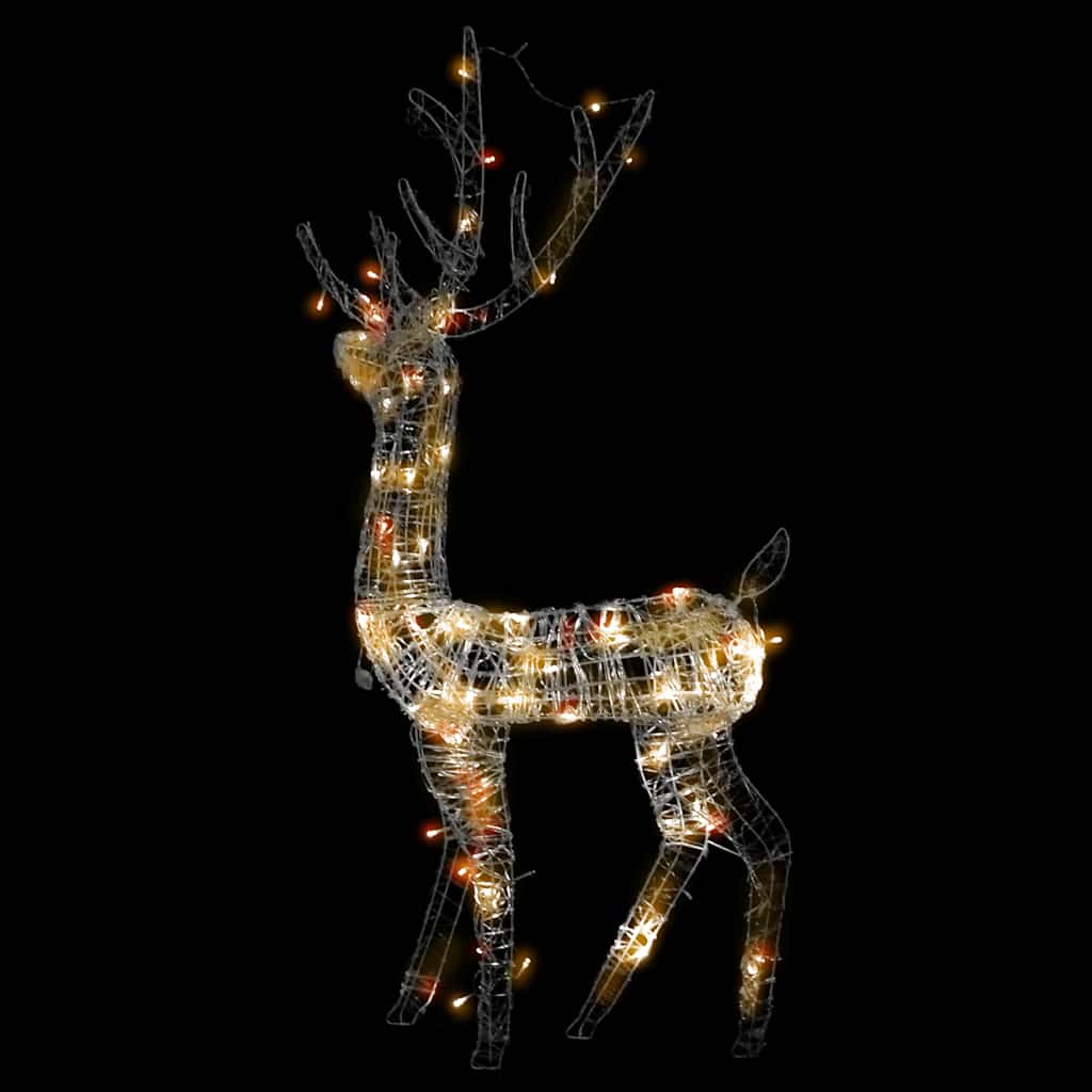 Rentiere Weihnachtsdekoration 2 Stk. 60x16x100 cm Acryl