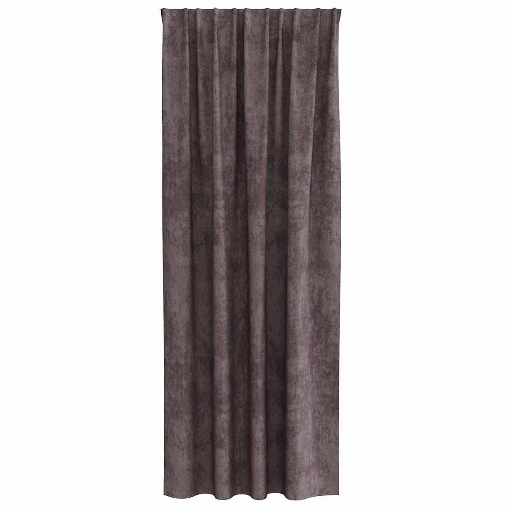 Samtvorhänge mit Vorhängen 2 pcs Weinrot 140 x 140 cm Samt