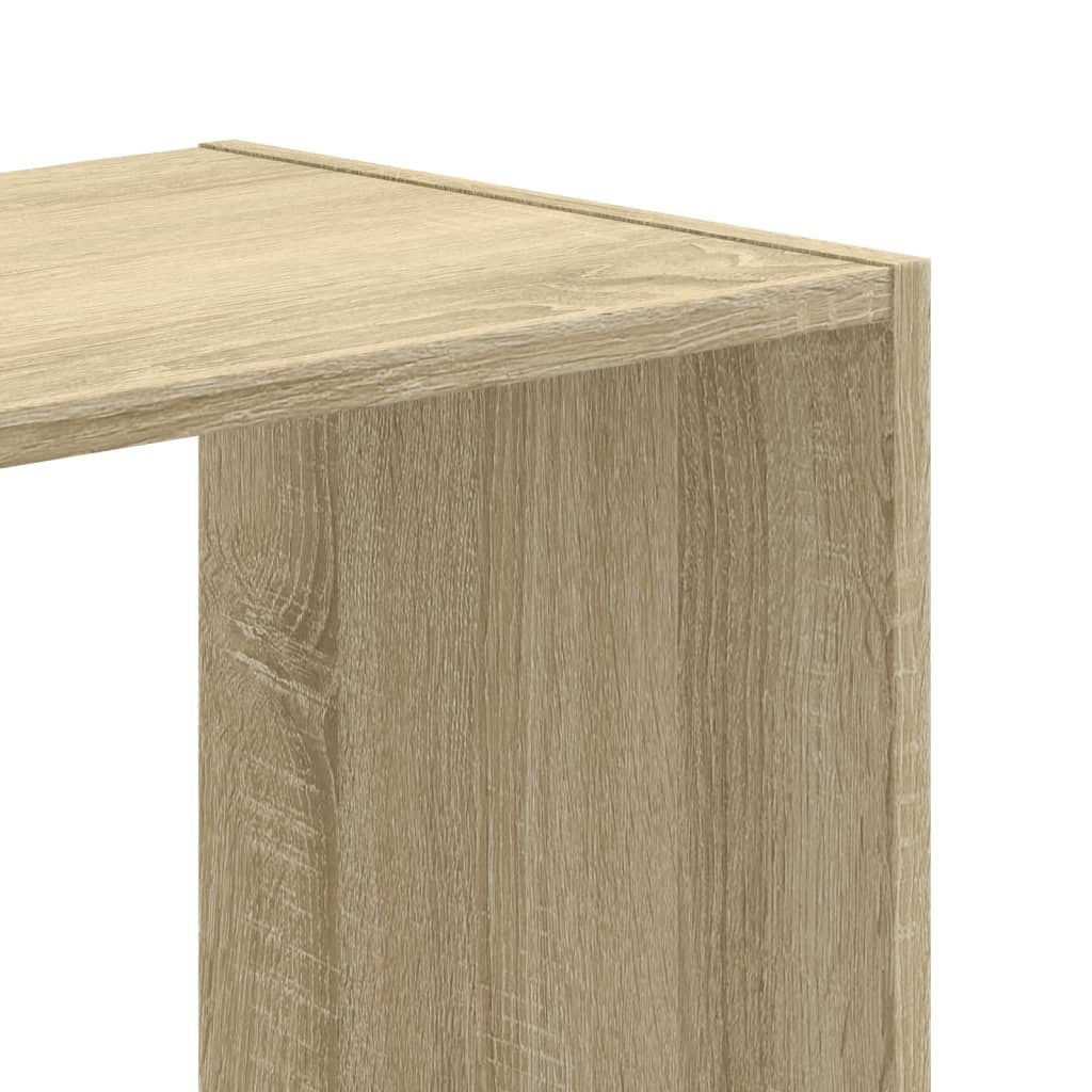 Bücherregal Schwarze Eiche 102 x 32 x 102 cm