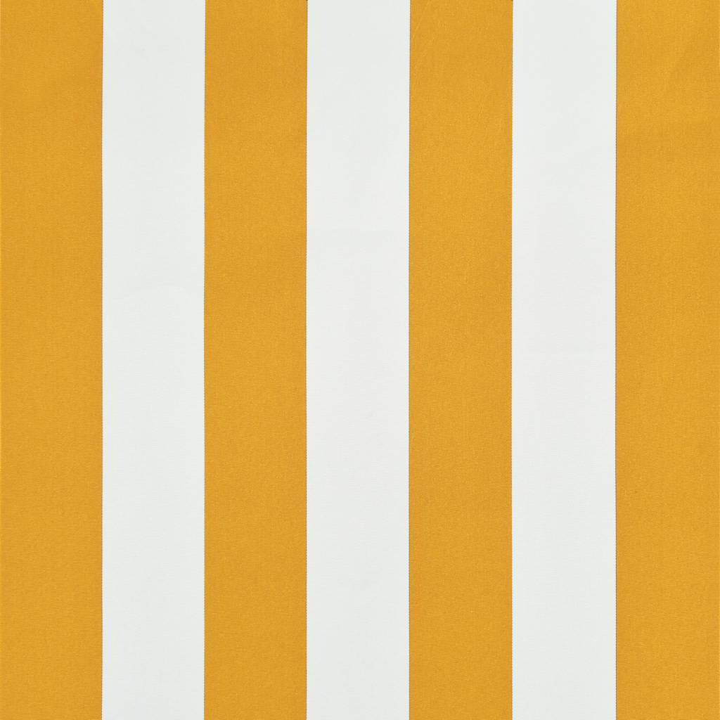 Einziehbare Markise 150×150 cm Blau und Weiß