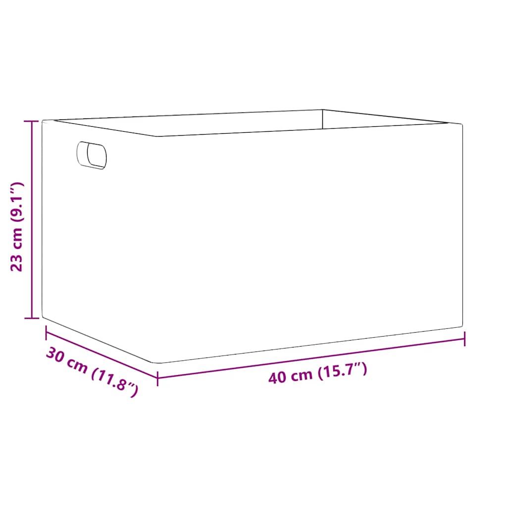 Holzkiste mit Deckel 40x30x13 cm Massivholz Kiefer