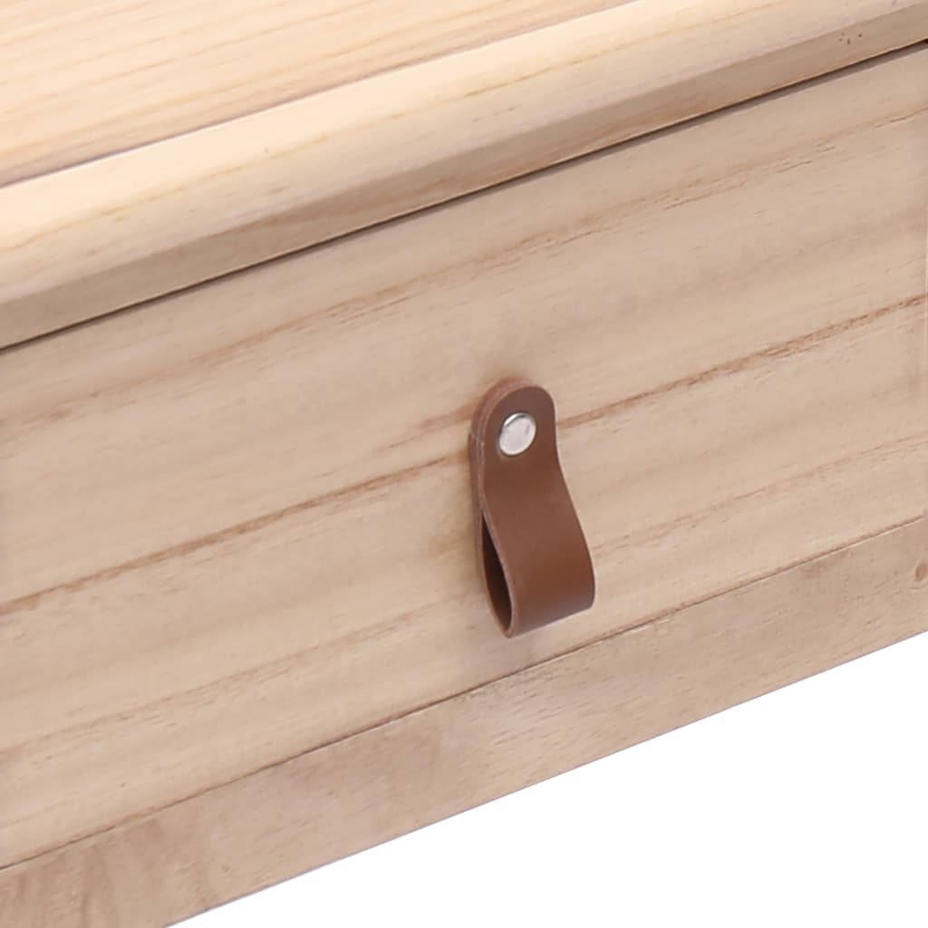 Schreibtisch Grau 110×45×76 cm Holz