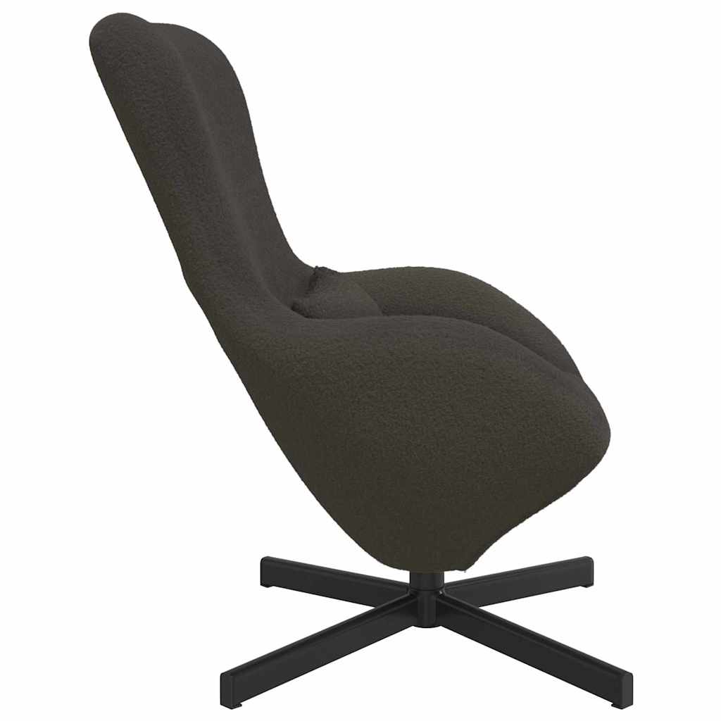 Eiersessel Hellgrau 63 x 73 x 90 cm Stoff